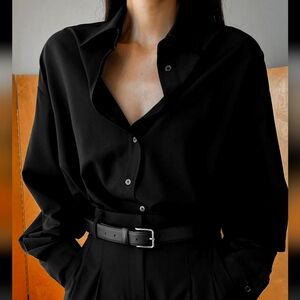 Frankie Shop Gelso oversized button down shirt. Size M/L. New With Tags.